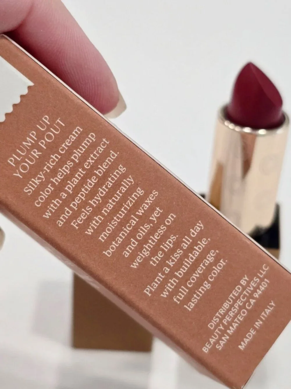 Complex Culture ✦ Pout Clout Lipstick Legend ✦ Rich Plumping Full-Coverage NWT